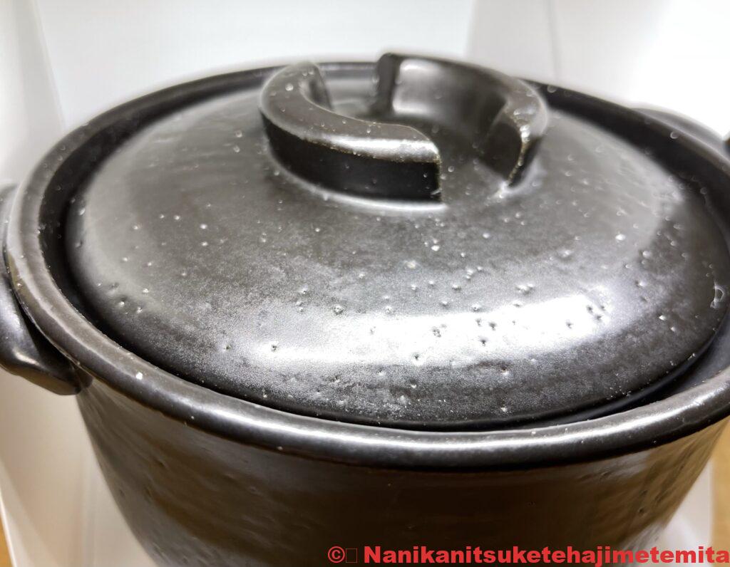 料理初心者がメスティン炊飯の前に土鍋でご飯を炊く練習